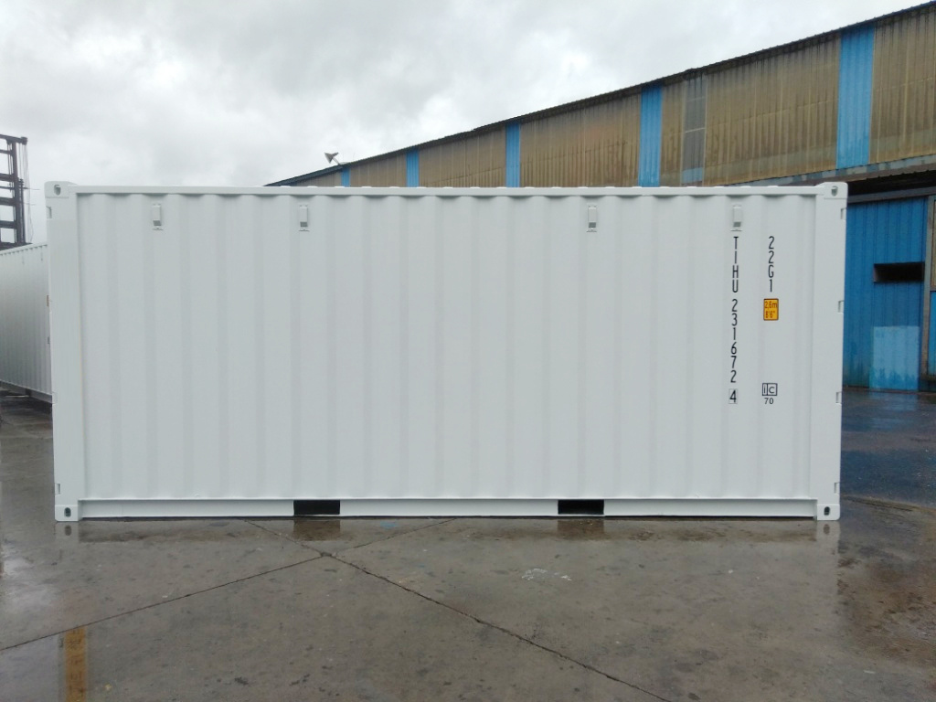 An example of a shipping container