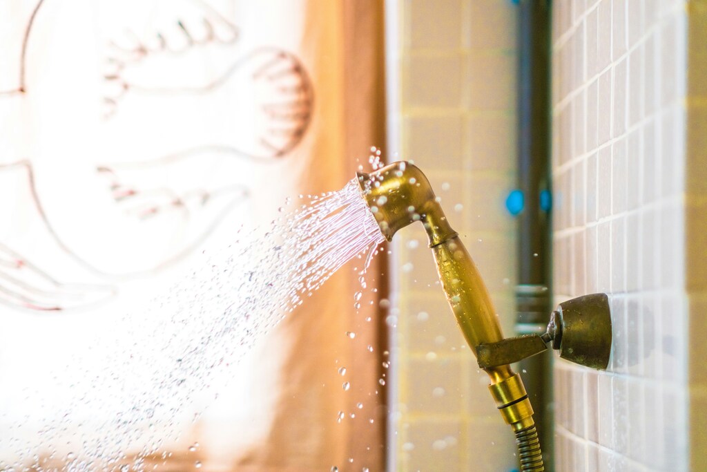 Shower in the Container Home Bathroom