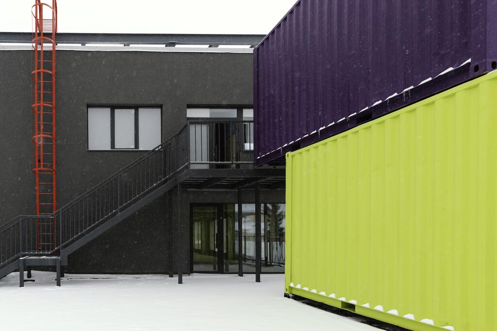 Container homes example