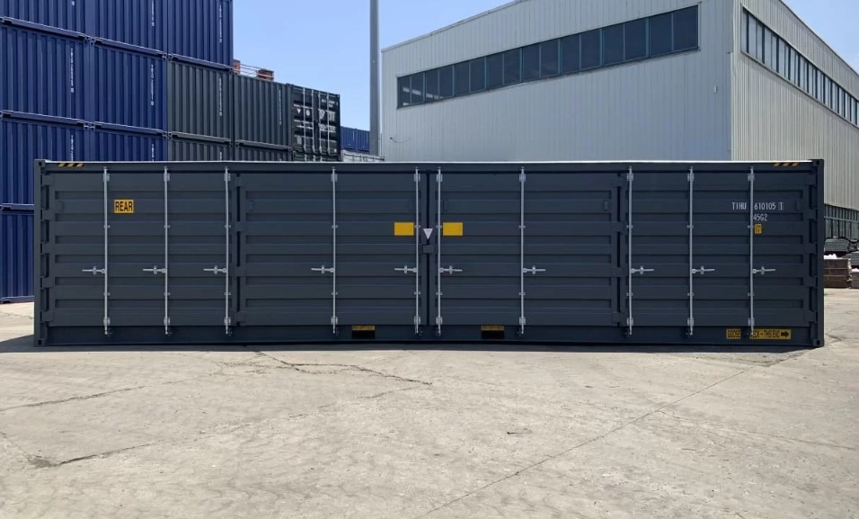 40' High Cube Side Open Double Door Container