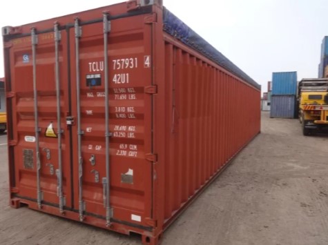 40' Open Top Containers