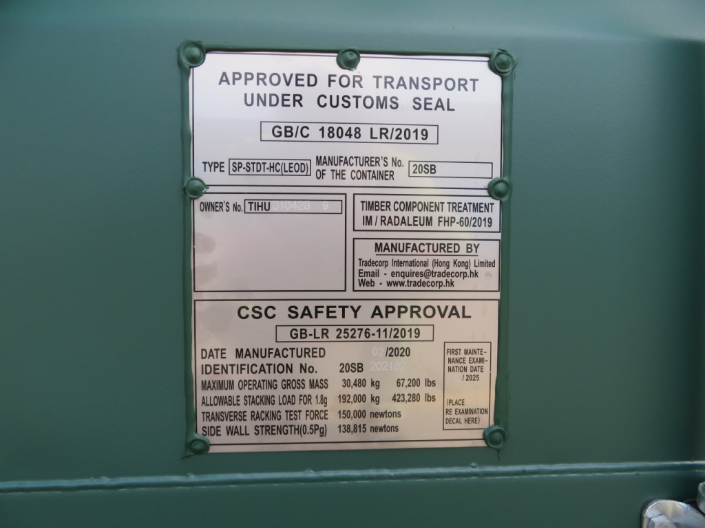 CSC plates in affordable storage containers