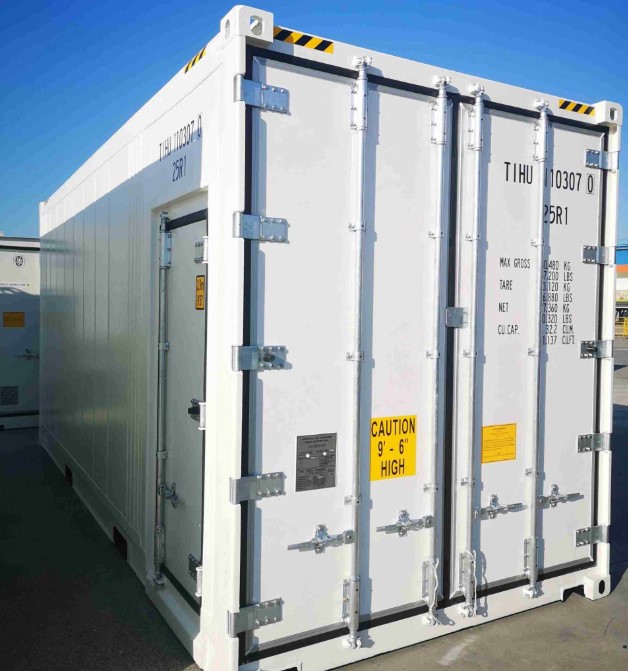 20’ High Cube Refrigerated Container with Side PA Door