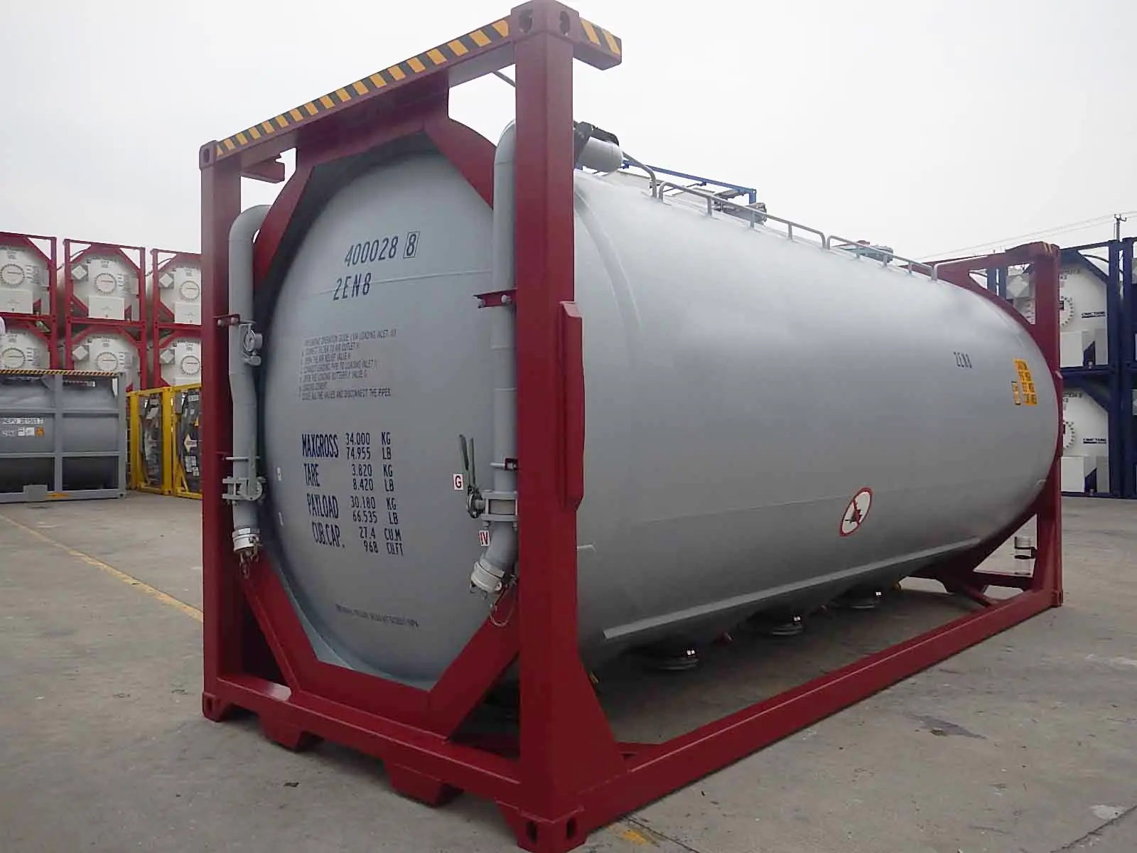 20’ Cement Tank Container