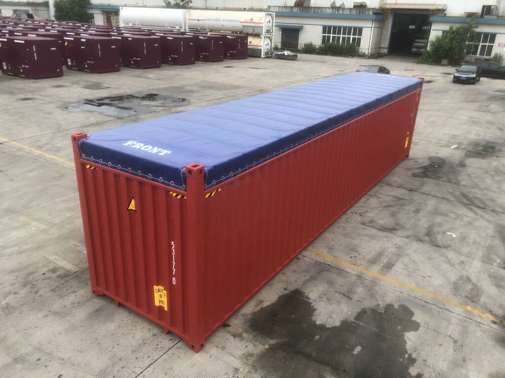 40' High Cube Open Top Container