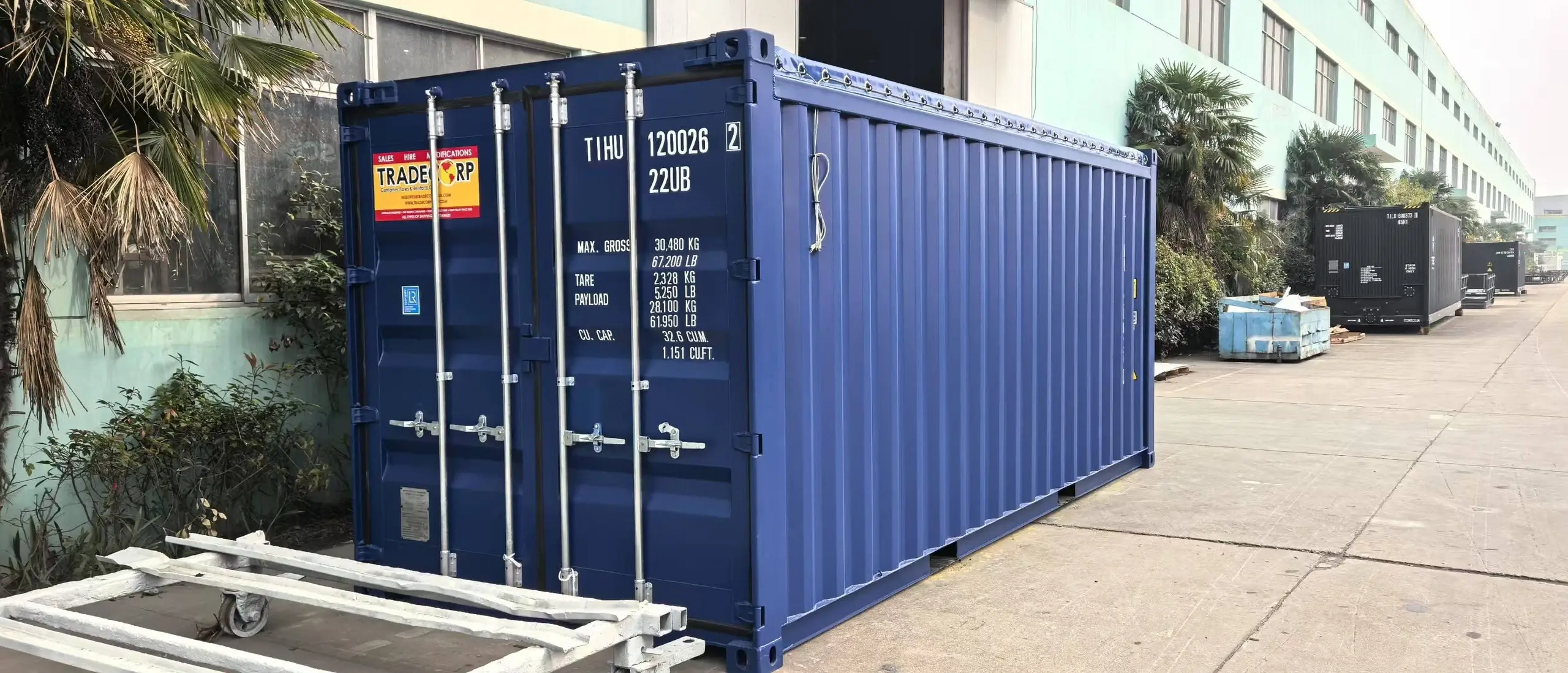 20' Open Top Container